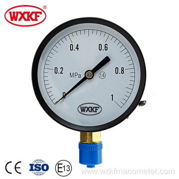 2.5" Y63 -30inHg/-1bar 1/4NPT 60mm Vacuum Manometer